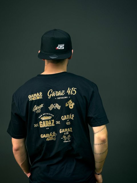 Tričko černé 1. Garáž 415