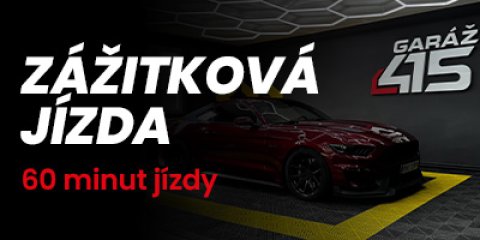 Ford Mustang GT 5,0 l V8 - Zážitková jízda na 60 minut jako řidič