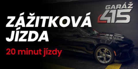 Chevrolet Camaro 3,6 l V6 - Zážitková jízda na 20 minut