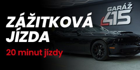 Dodge Challenger 5,7 l SRT - Zážitková jízda na 20 minut