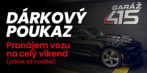 Chevrolet Camaro 3,6 l V6 - Dárkový poukaz na víkend